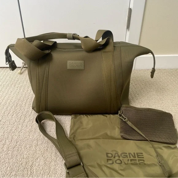 Danger Dover - Landon Neoprene Carryall Bag (Medium) Dark Moss Color - Picture 9 of 14